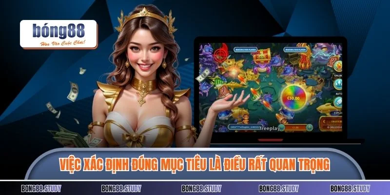 Việc xác định đúng mục tiêu là điều rất quan trọng